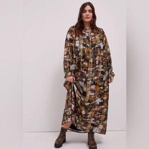 Anthropologie Blair Shimmer Dress - 2X